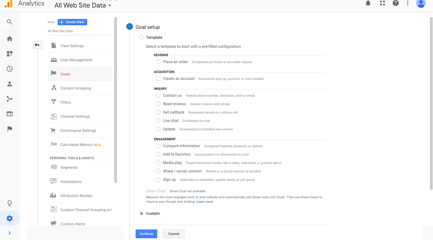 Setup Google Analytics Event Tracking